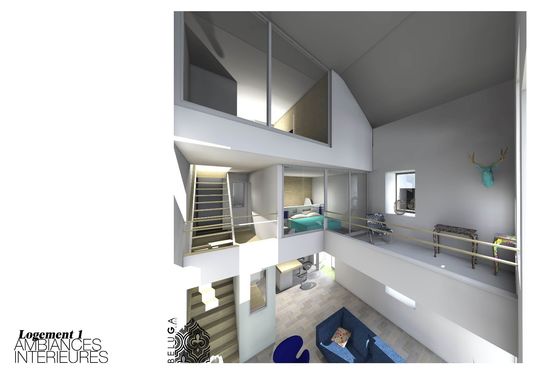 Image 9 du projet C3l - Réhabilitation Grange En 3 Logements