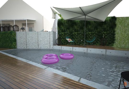 Image 1 du projet Nommay - Amenagement Exterieur Piscine